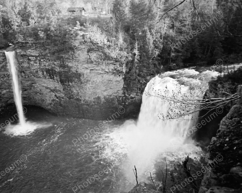 Sugar Shack On Cliff Above Waterhole 8x10 Reprint Of Old Photo Photoseeum